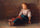 Young girl in bedroom