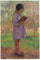 Young Girl Reading in apartment