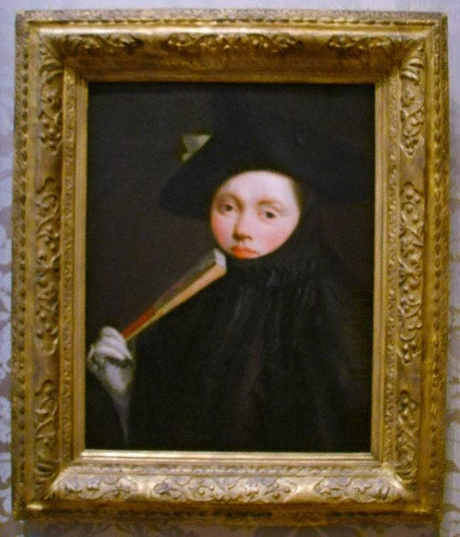 Young Lady in a Tricorn Hat on gallery wrap