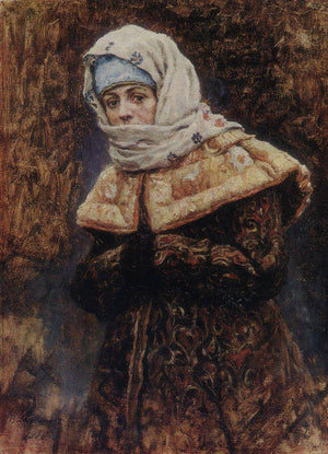 Young lady - Vasily Surikov