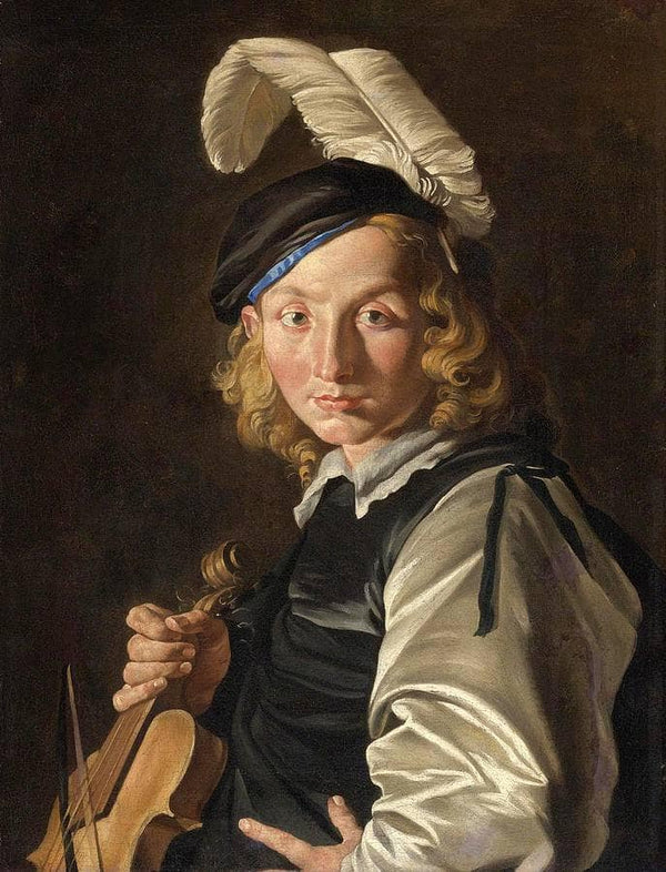 Young Man with a Fiddle