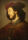 Young Man with a Red Beret in dining room