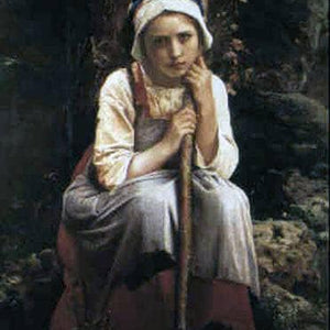 Young peasant girl