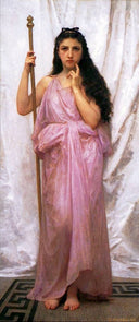 Young Priestess by William-Adolphe Bouguereau, male oil painting wall art, Academicism