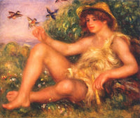 Young shepherd in repose (Alexander Thurneysson)