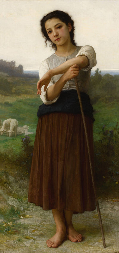 Young Shepherdess Standing