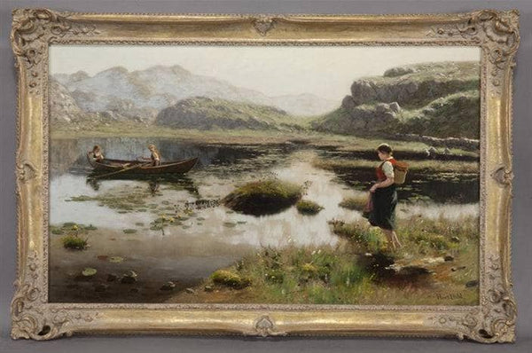 Young Woman at Lake