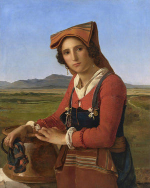 Young Woman from Sonnino - Louis Léopold Robert