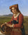 Young Woman from Sonnino in study