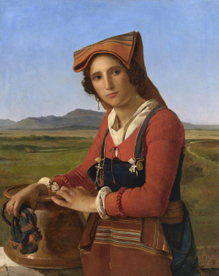 Young Woman from Sonnino - Louis Léopold Robert