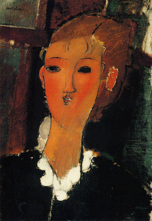 Young Woman in a Small Ruff - Amedeo Modigliani