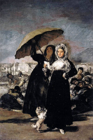 Young Woman with a Letter - Francisco Goya