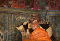 Yvonne Printemps and Sacha Guitry by Edouard Vuillard — hand-painted portrait oil painting reproduction on canvas