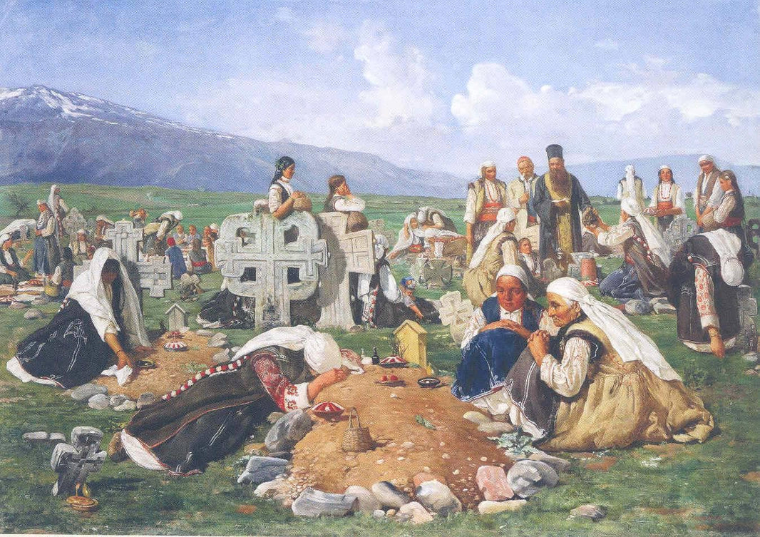 Zadushnitsa by Ivan MrkviÑka — hand-painted landscape oil painting reproduction on canvas