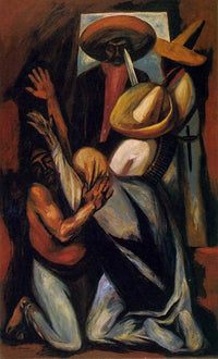 Zapata by Jose Clemente Orozco — hand-painted abstract oil painting reproduction on canvas