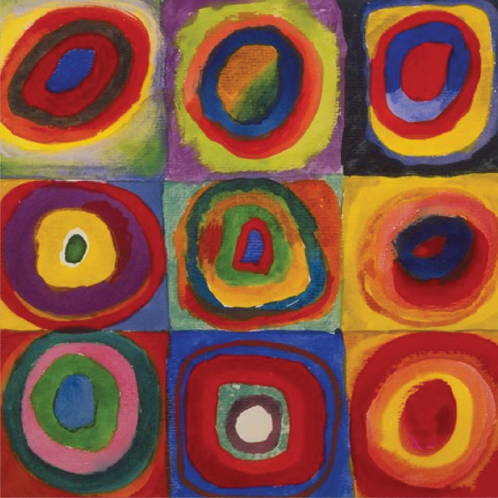 A Color Study: S.W.C.C <br><i>Wassily Kandinsky</i>