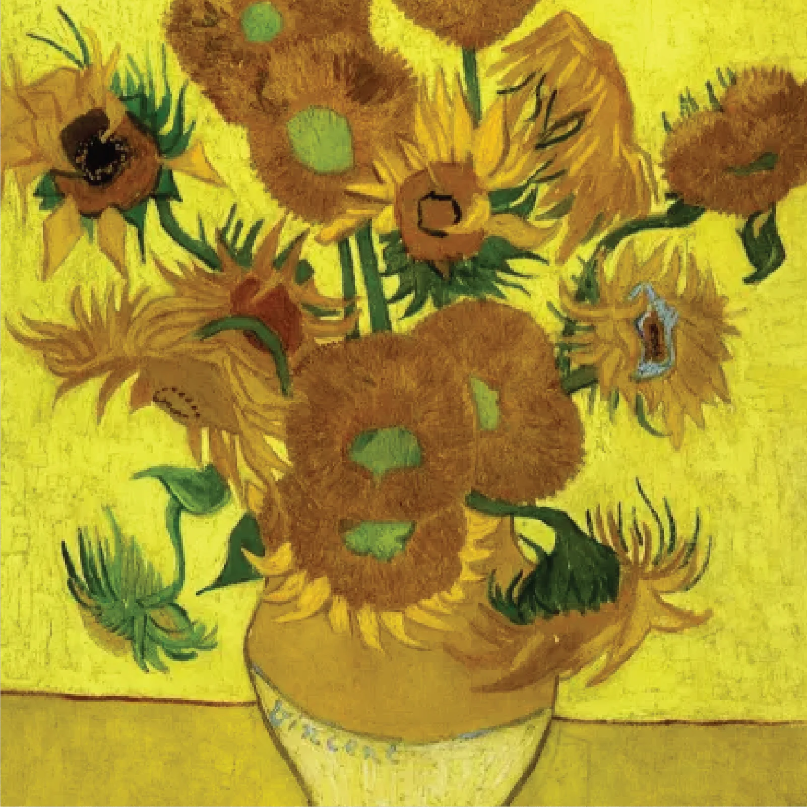 Sunflowers <br><i>Vincent Vang Gogh</i>