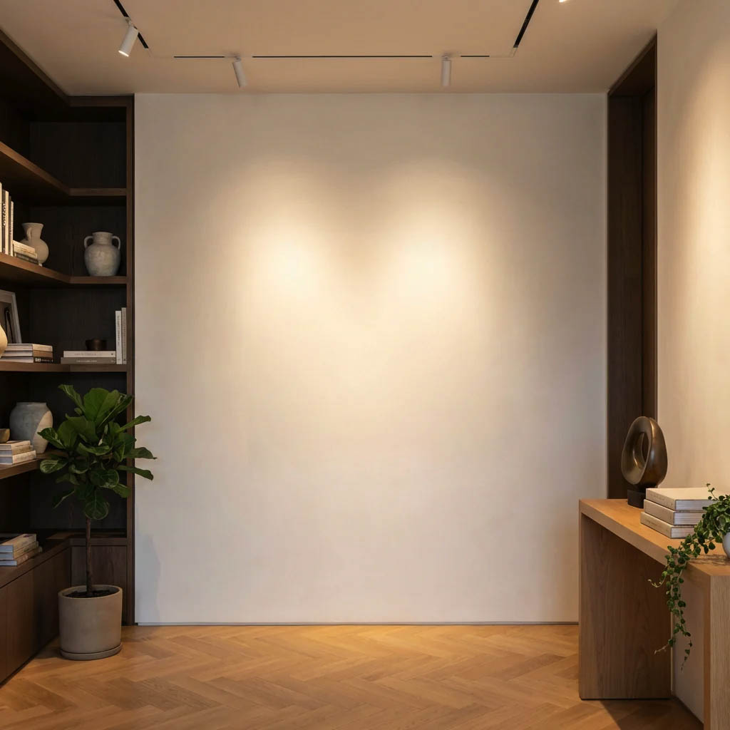 Flowers in a Crystal Vase painting in room