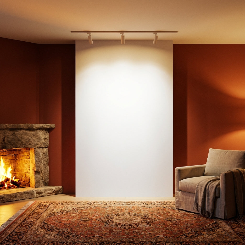 Flowers in a Crystal Vase in dining room