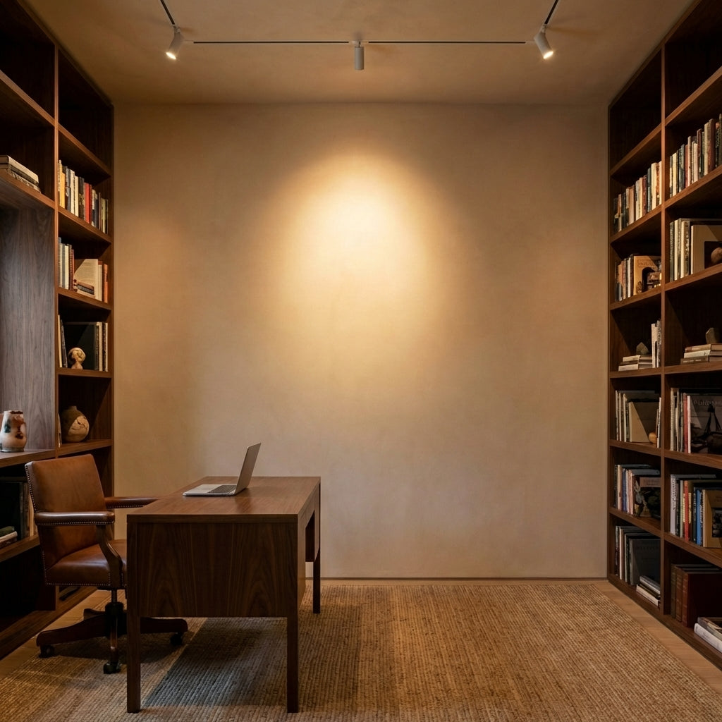 Flowers in a Crystal Vase in study