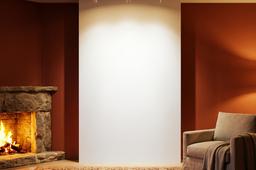 A seashore sea wall art in dining room