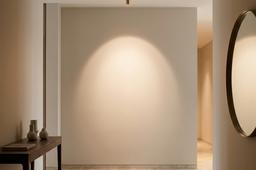 A seashore sea wall art in entryway