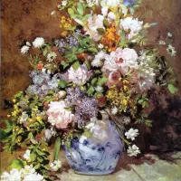 Spring Bouquet <br/><i>Pierre-Auguste Renoir</i>