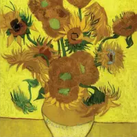 Sunflowers <br><i>Vincent Van Gogh</i>